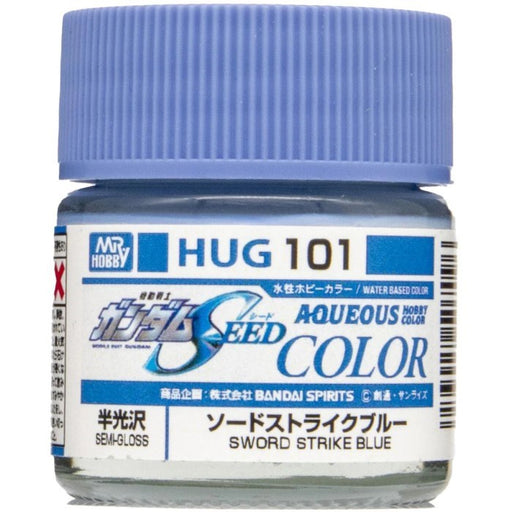 Gunze HUG101 Mr Hobby Gundam SEED Sword Strike Blue Semi-Gloss 10ml (8177834295533)