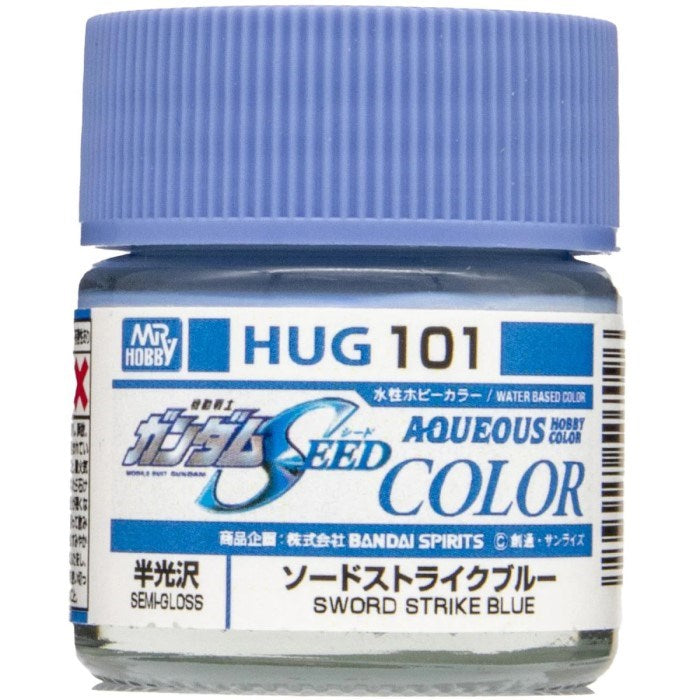 Gunze HUG101 Mr Hobby Gundam SEED Sword Strike Blue Semi-Gloss 10ml (8177834295533)