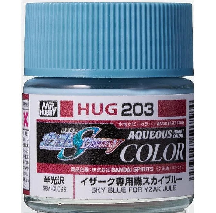 Gunze HUG203 Mr Hobby Aqueous Gundam Seed Sky Blue Yzak