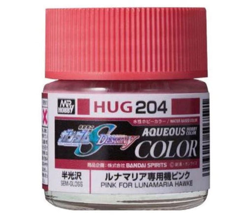 Gunze HUG204 Mr Hobby Aqueous Gundam Seed Pink Lunamarie (8435706495213)