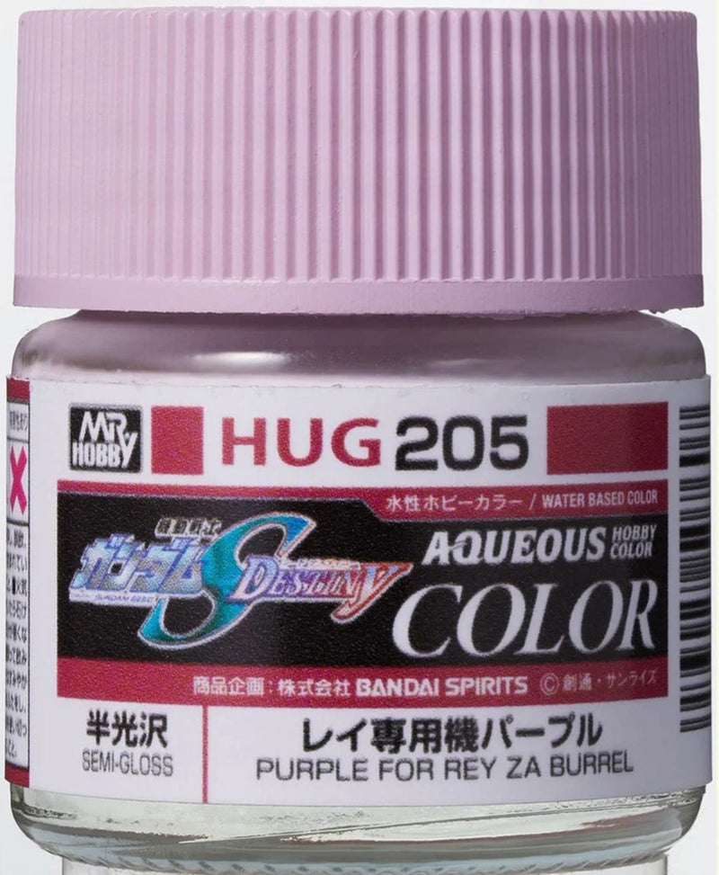 Gunze HUG205 Mr Hobby Aqueous Gundam Seed Purple Rey Za