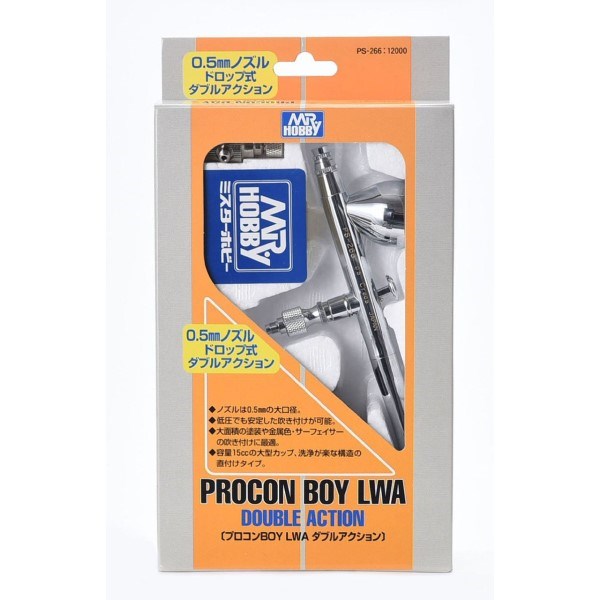 Gunze PS-266 Mr. Procon Boy LWA Double Action Airbrush (0.5mm)