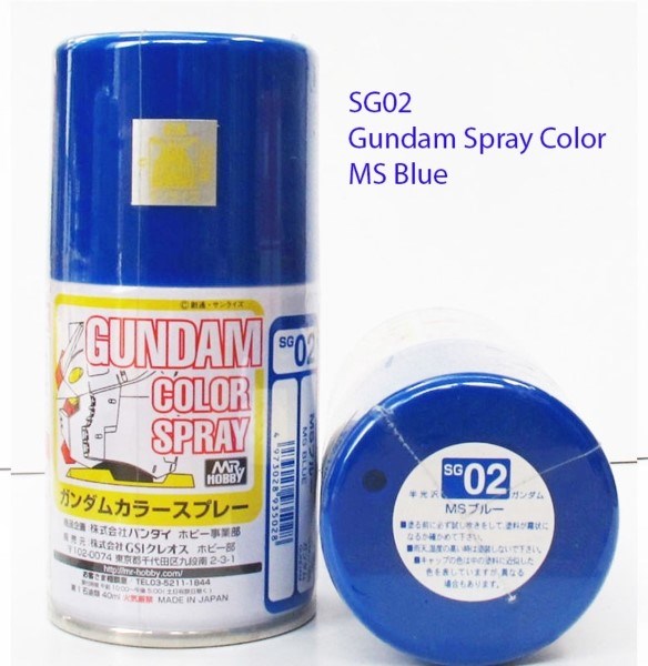 Gunze SG02 Gundam Color Spray - Blue