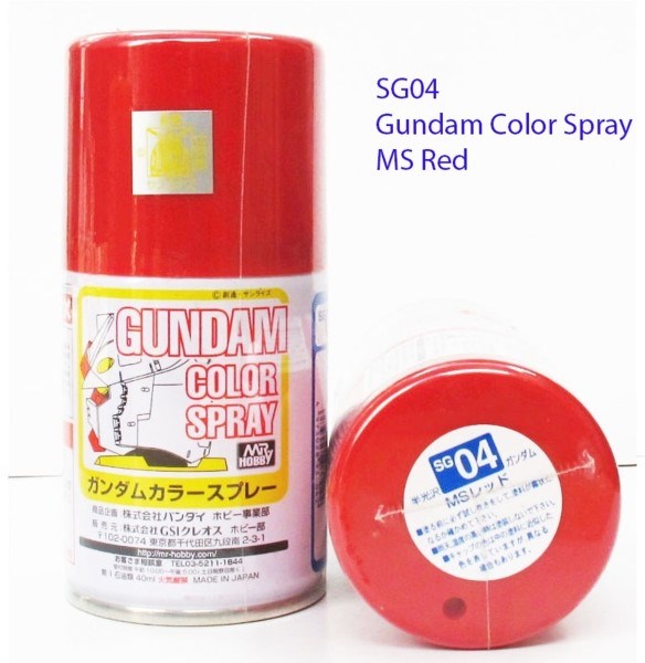 Gunze SG04 Gundam Color Spray - Red