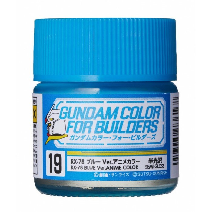 Gunze UG19 Mr Color Gundam RX-78 Blue Ver. Semi-Gloss 10ml