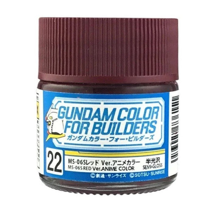 Gunze UG22 Mr Color Gundam MS-06S Red Ver. Semi-Gloss 10ml (8177834983661)