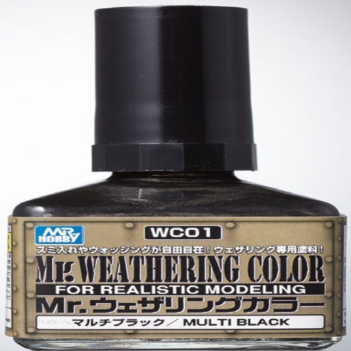 Gunze WC01 Mr. Weathering Color Multi Black (6660638867505)