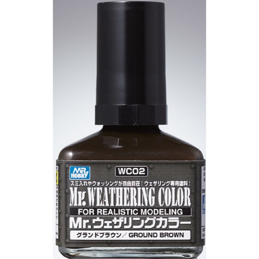 Gunze WC02 Mr. Weathering Color Ground Brown (6660638900273)