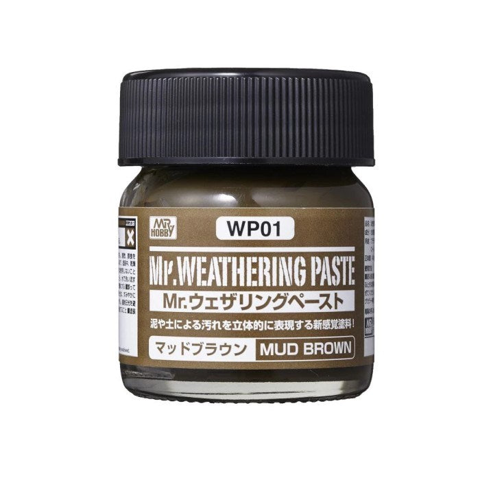 Gunze WP01 Mr Weathering Paste Mud Brown 40ml