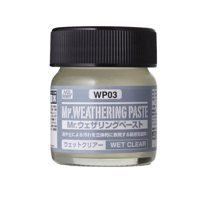 Gunze WP03 Mr Weathering Paste Wet Clear 40ml