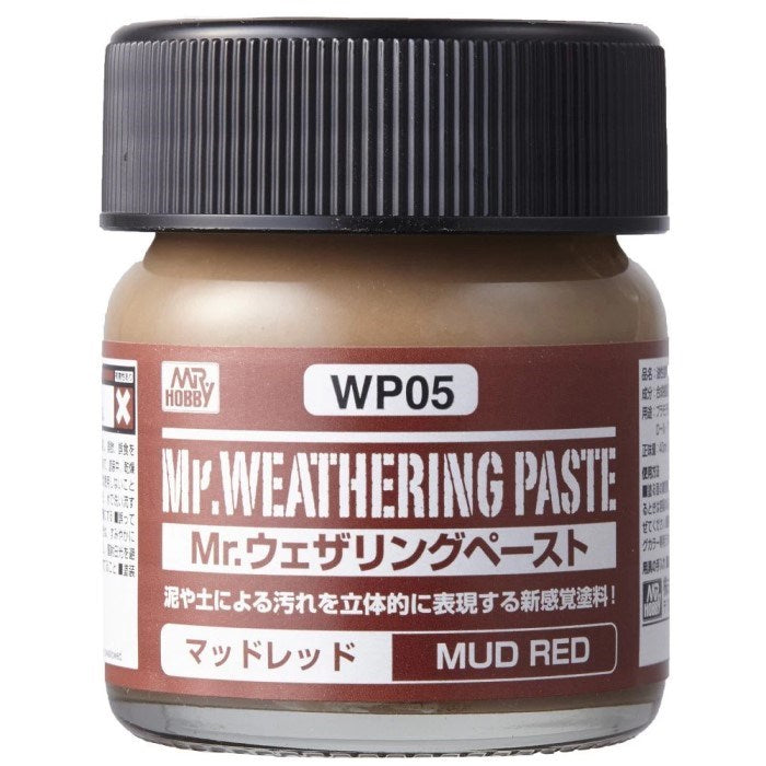 Gunze WP05 Weathering Paste Mud Red