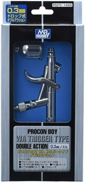 Gunze Mr. Hobby PS275 Mr. Procon Boy LWA Trigger Type Airbrush (0.3mm) (7999713902829)