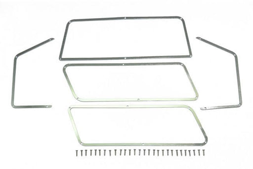 GPM Racing TRX4ZSP40 Scale Accessories Stainless Steel Window Frame for TRX-4 Ford Bronco - 33 piece set (8225207714029)