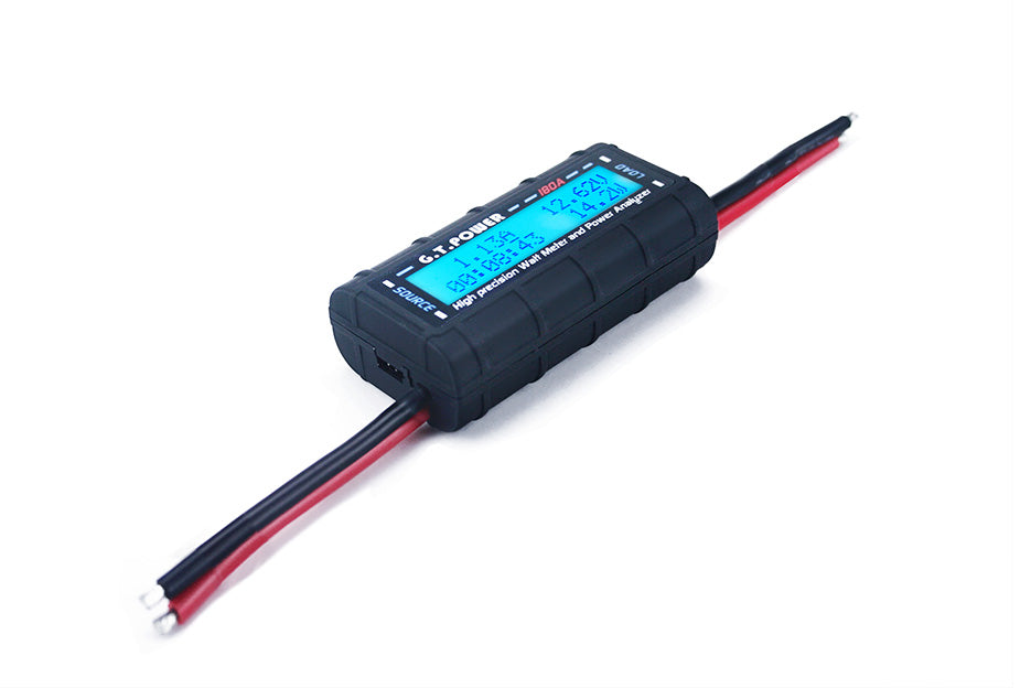 GT Power Watt Meter 4.8-60V 0-180A 6554W Max Tool (3)