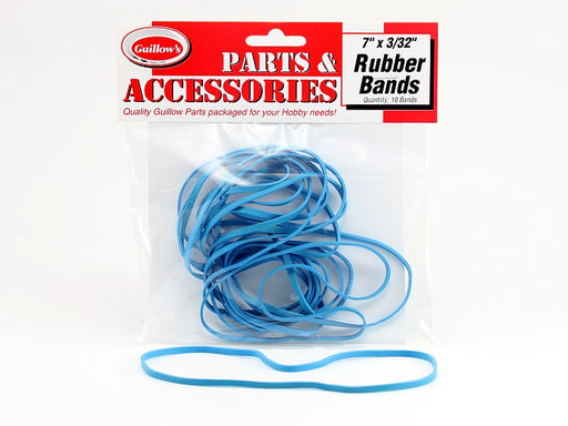 Guillows #119 Rubber Bands 7 x 3/32" - 10 Pack (7654601687277)