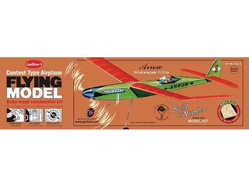Guillows #702LC 28" Arrow - Balsa Flying Kit (8324596334829)
