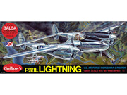 Guillows #2001 1/16 P-38L Lightning - Balsa Flying Kit - Hobby City NZ (7854881767661)