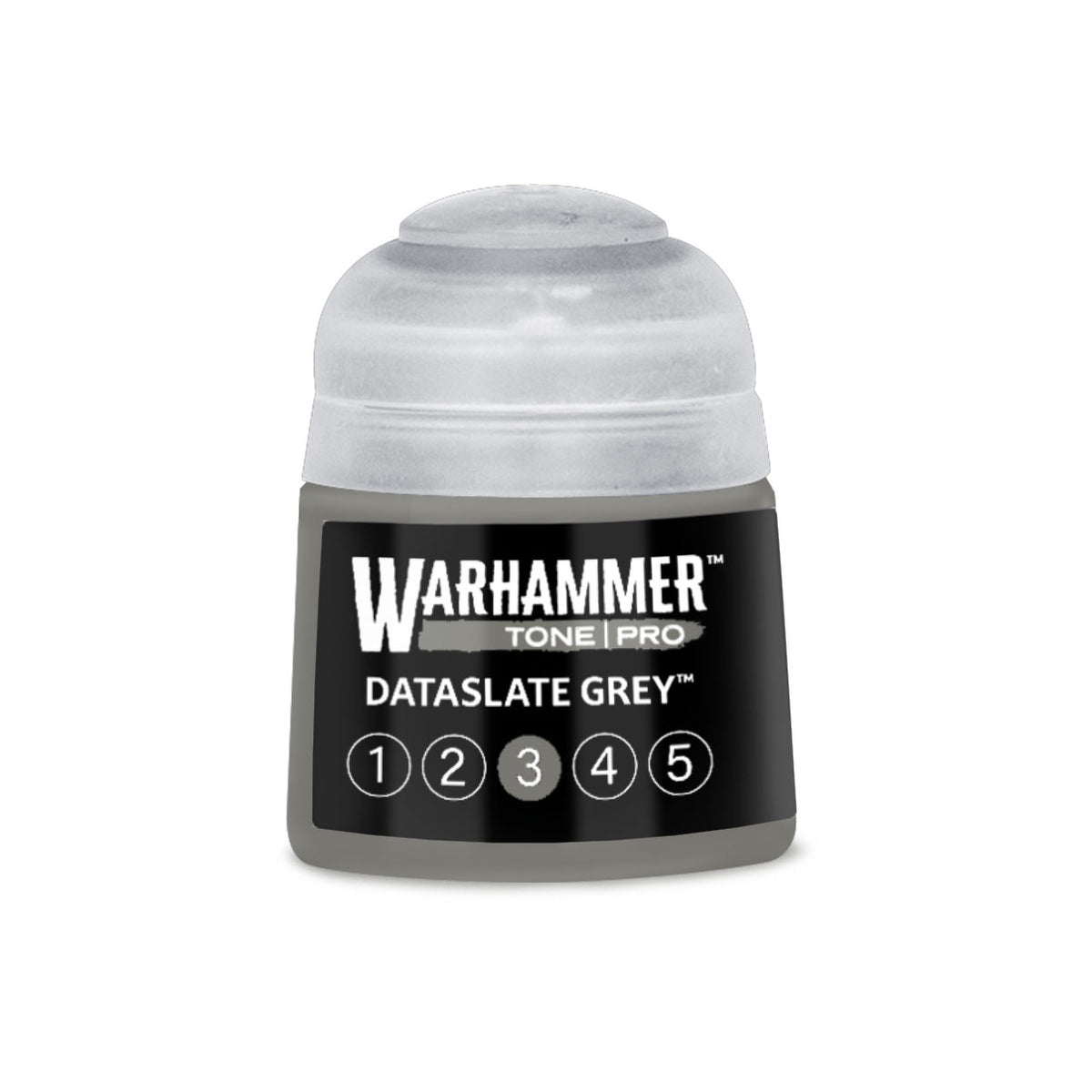 Citadel Tone Pro: Dataslate Grey 3 Acrylic Paint 12ml