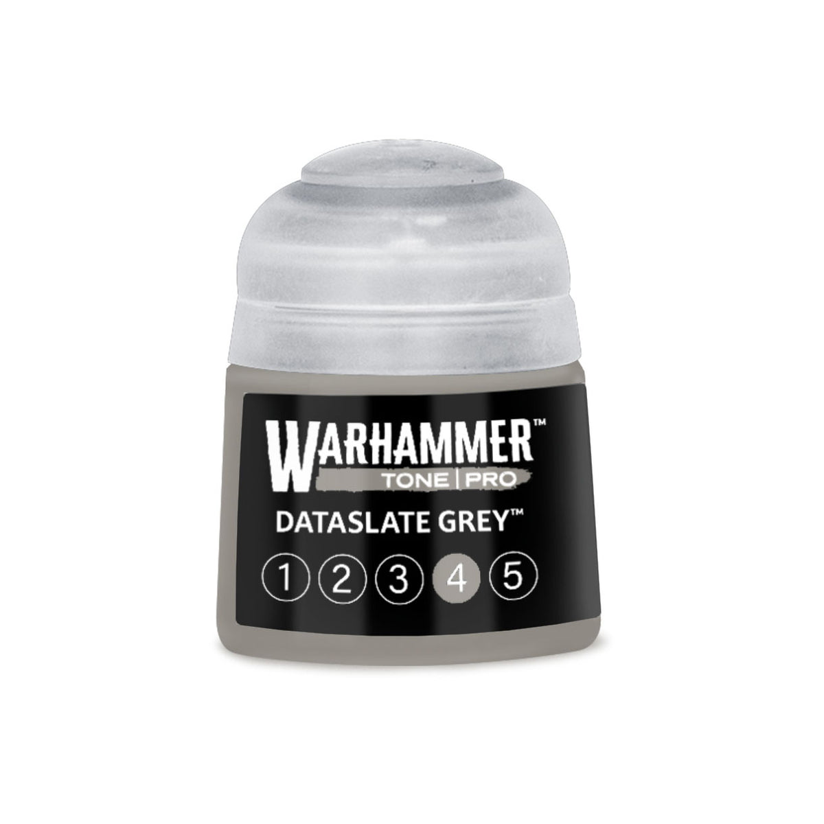 Citadel Tone Pro: Dataslate Grey 4 Acrylic Paint 12ml