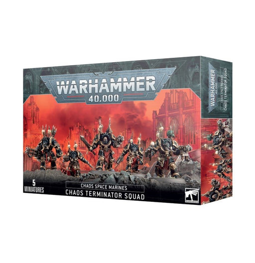 Warhammer 40 000 43-19 Chaos Space Marines - Chaos Terminator Squad (8299058004205)