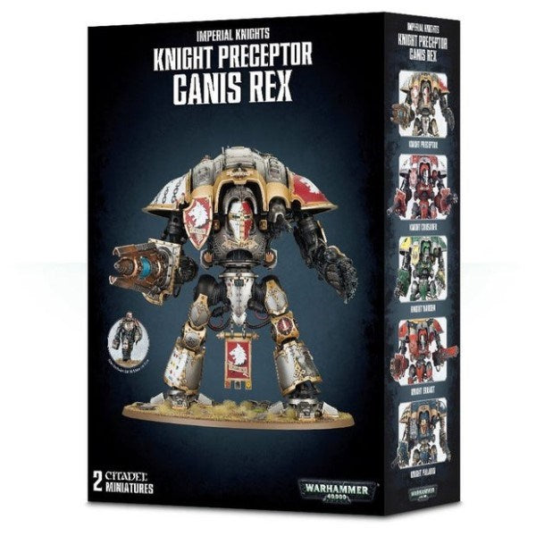 Warhammer 40 000 54-15 Imperial Knights - Knight Preceptor Canis Rex - Hobby City NZ