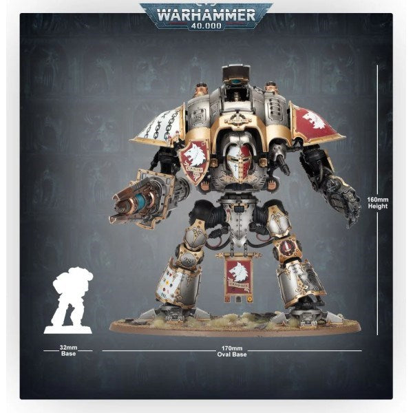 Warhammer 40 000 54-15 Imperial Knights - Knight Preceptor Canis Rex - Hobby City NZ