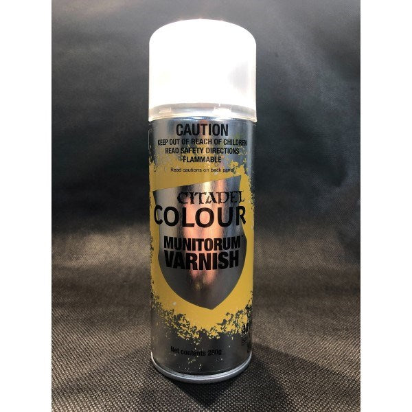 Citadel 62-03 Spray Paint: Munitorum Varnish - Topcoat semi gloss 400ml
