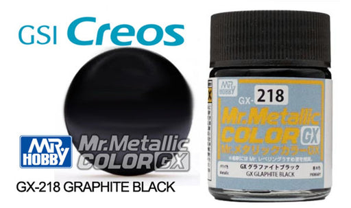 Gunze GX218 Mr Mettallic Color Graphite Black - Hobby City NZ (8435707216109)