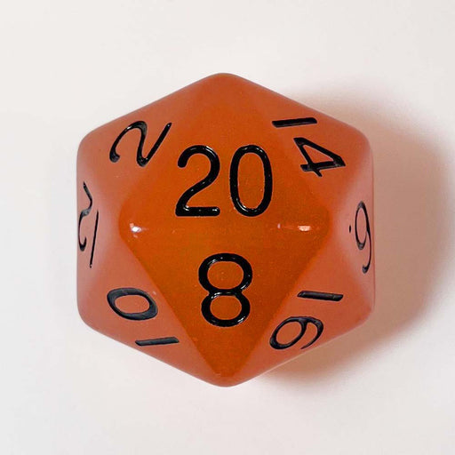 MDG MDG30420 Mega Acrylic d20: Glow Orange (9003876319469)