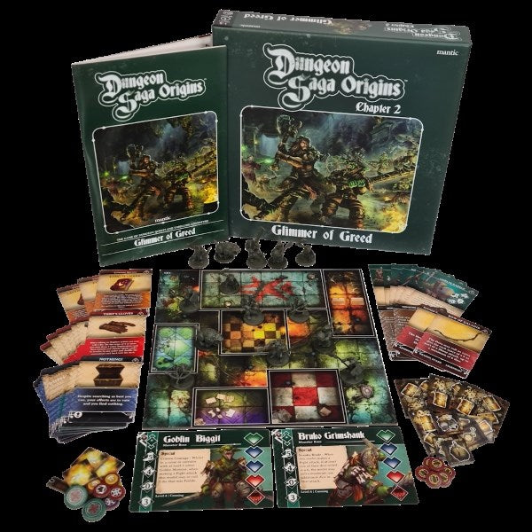 Mantic Games MGDSO103 Dungeon Saga Origins Glimmer of Greed