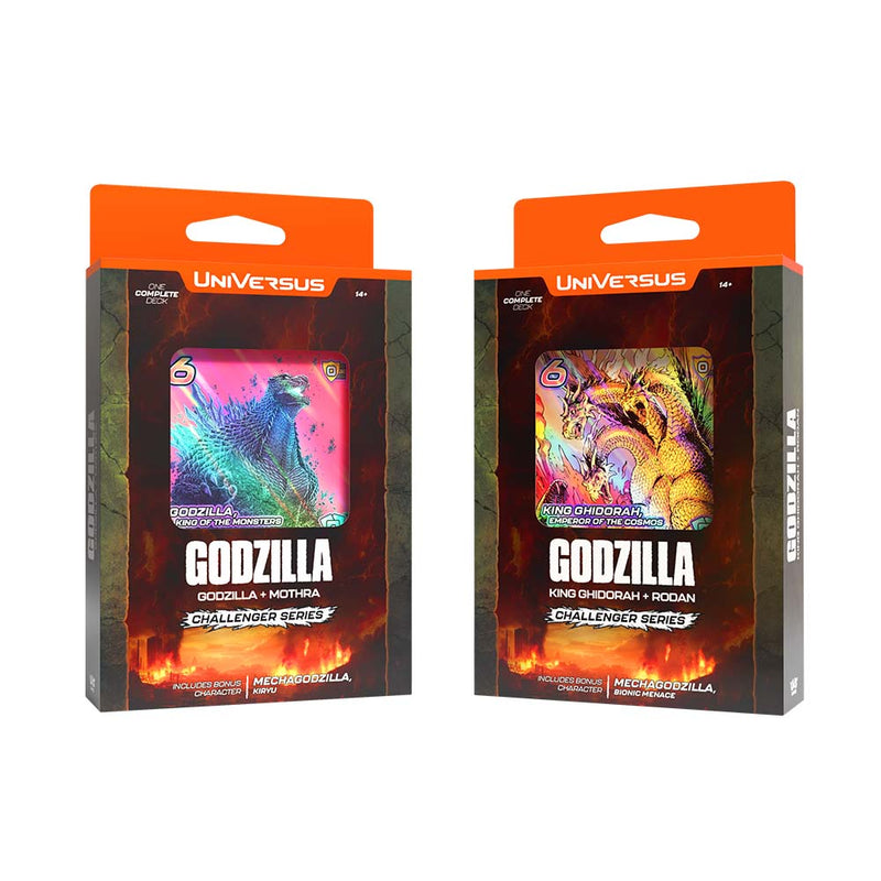 Universus CHA03AD Challenger Series Display: Godzilla (9003870257389)