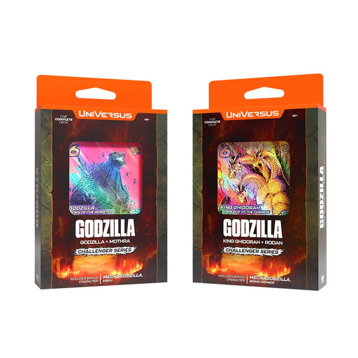 Universus CHA03AD Challenger Series Display: Godzilla (9003870257389)