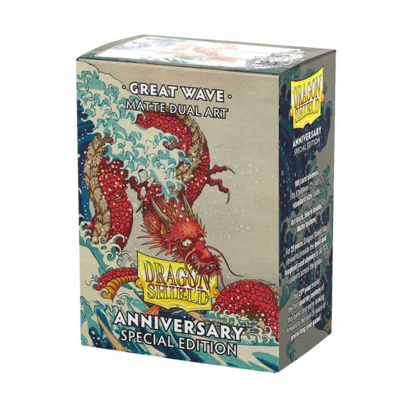 Dragon Shield AT-12117 Sleeves (100) Matte Dual Art Archive Reprint Great Wave (9003896930541)