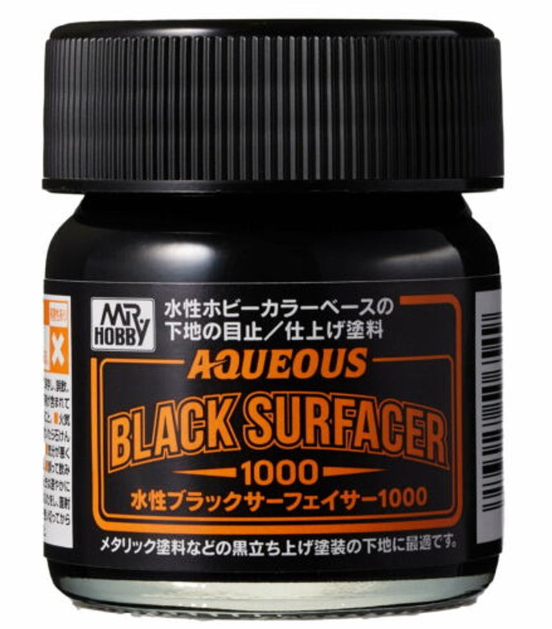 Gunze HSF03 Aqueous Black Surfacer 1000 - Hobby City NZ