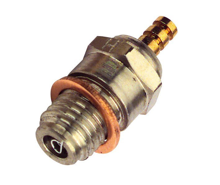 Hangar 9 HAN3011 4-Cycle Super Plug 4 Stroke Platinum plug that equals the performance of the O.S F plug.