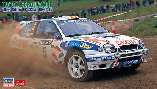 Hasegawa 1/24 20438  Toyota Corolla Wrc 1998 Rally Of Great Britain (7816521973997)