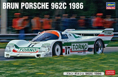 Hasegawa 1/24 20455 Brun Porsche 962C 1986 - Hobby City NZ