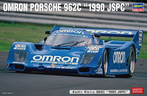 Hasegawa 1/24 20461 Omron Porsche 962C 1990 JSPC (7816521449709)