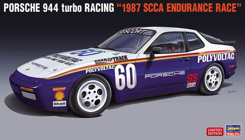 Hasegawa 1/24 20517 Porsche 944 turbo racing 1987 SCCA Endurance race (7816521875693)