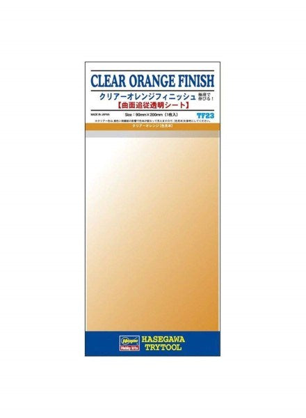 Hasegawa TF23 Clear Orange Finish Decal