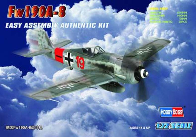 Hobby Boss 80244 1/72 Germany Fw190A-8 Fighter