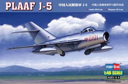 Hobby Boss 80335 1/48 Chinese Peoples Liberation Army Force J-5