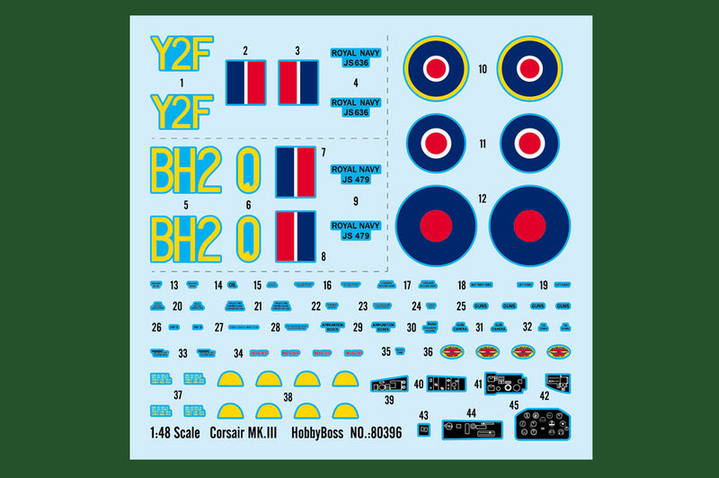 Hobby Boss 80396 1/48 Corsair MK.