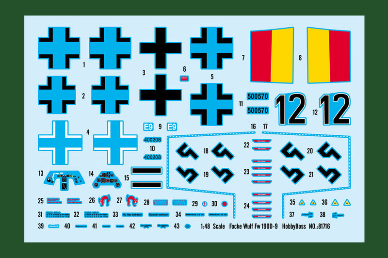 Hobby Boss 81716 1/48 Focke-Wulf FW190D-9