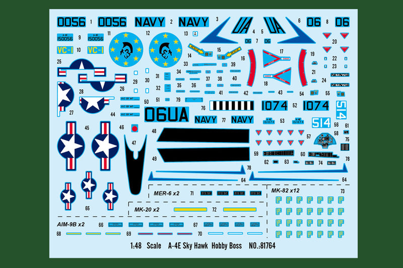 Hobby Boss 81764 1/48 A-4E Sky Hawk