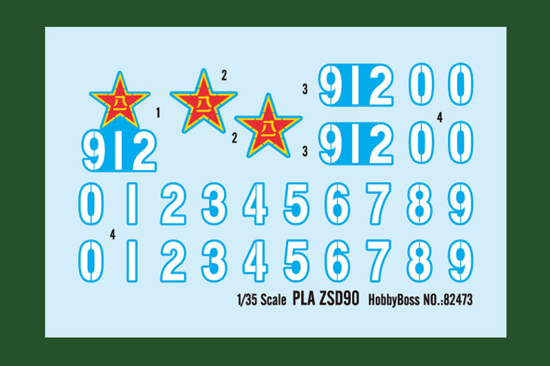 Hobby Boss 82473 1/35 PLA ZSD90 APC
