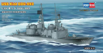 Hobby Boss 82507 1/1250 Kidd DDG-993 - Hobby City NZ (8966341460205)