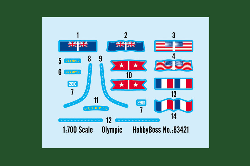 Hobby Boss 83421 1/700 Olympic