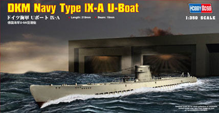 Hobby Boss 83506 1/350 DKM Navy Type lX-A U-Boat - Hobby City NZ (8966342901997)