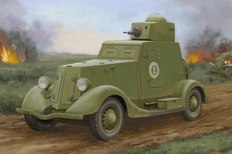Hobby Boss 83883 1/35 Soviet BA-20 Armored Car Mod.1939 - Hobby City NZ (8966344179949)